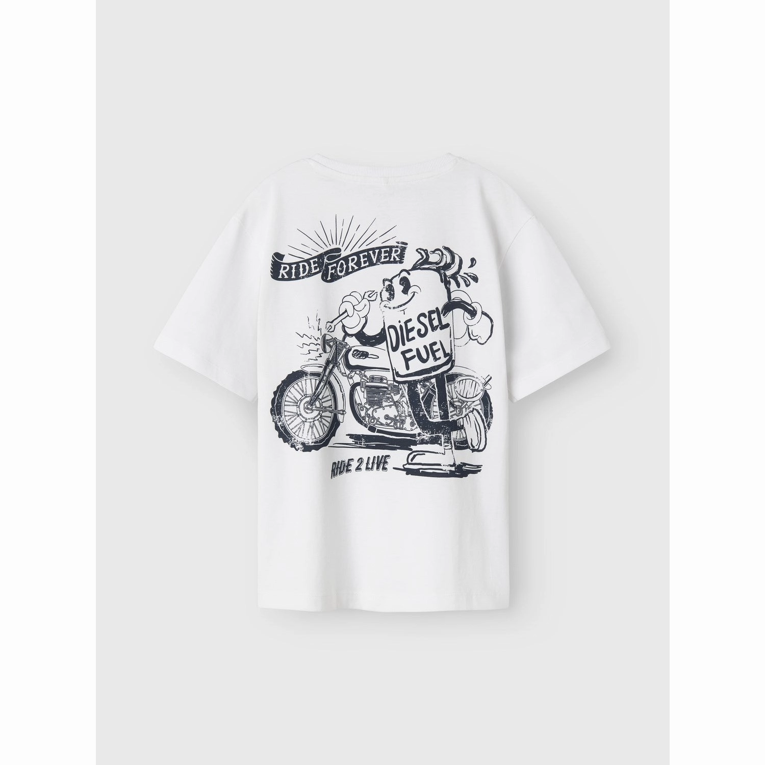 All-Season Comfort Wear Trendy Vibe Name It Bright White Habo Regular T-Shirt