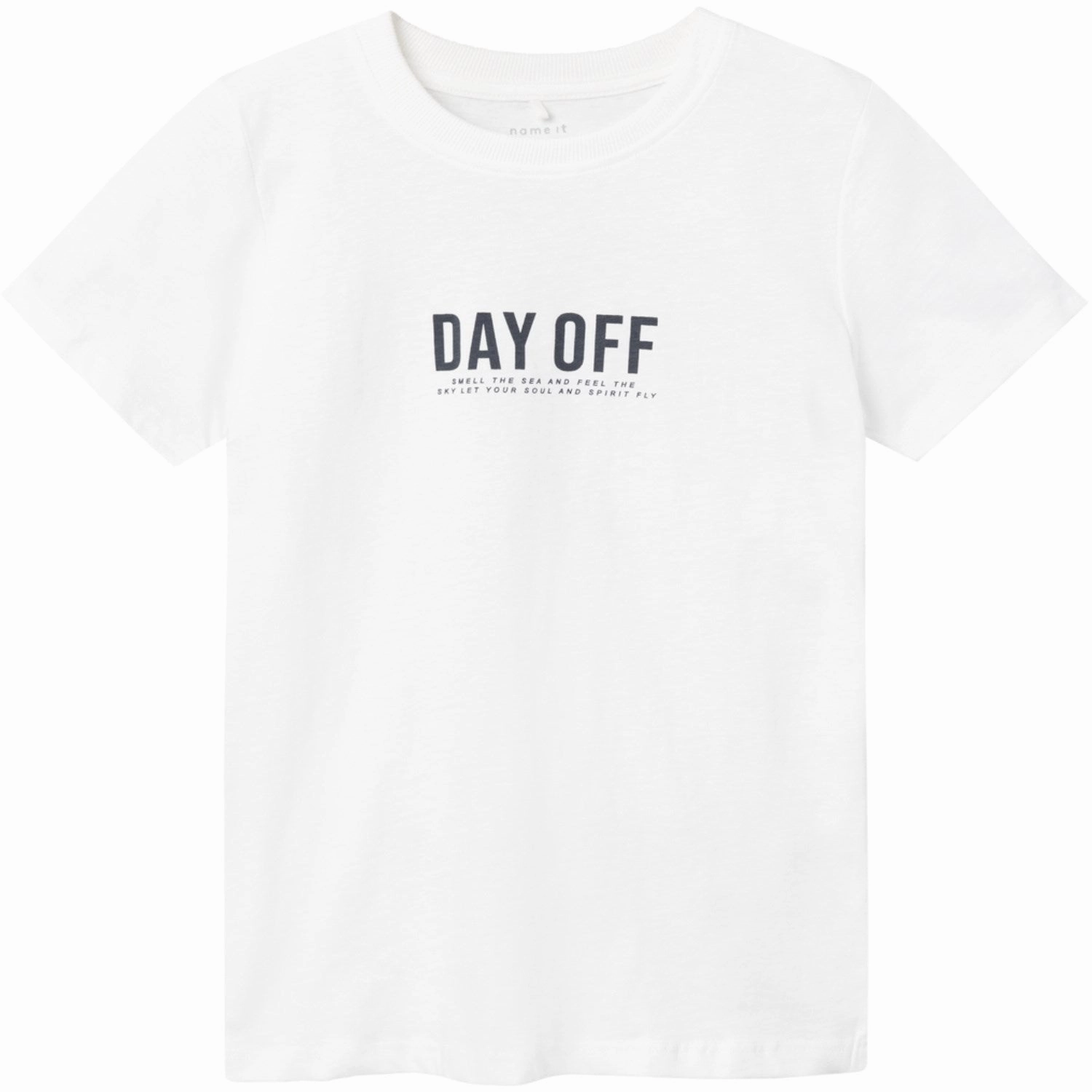 Name It Bright White Hakke T-Shirt Party fun