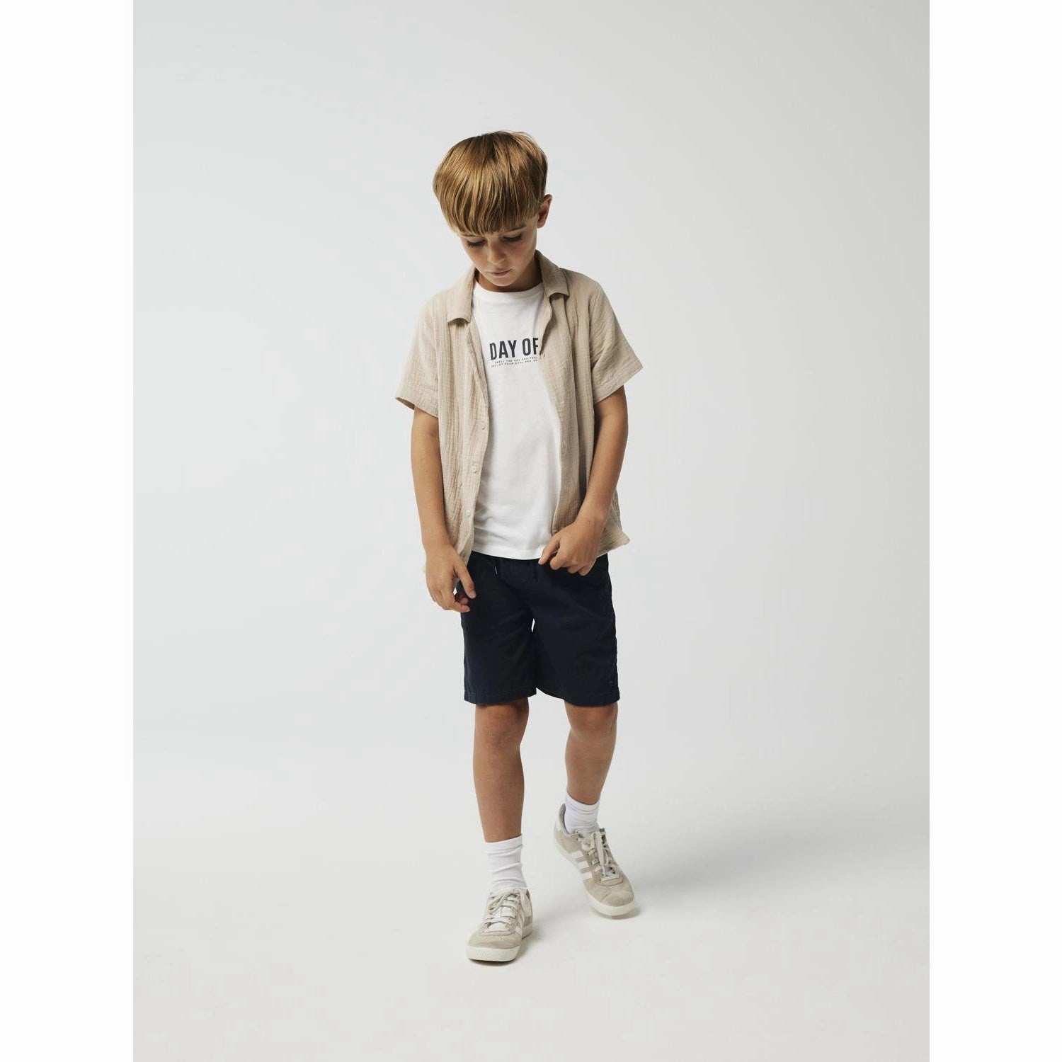 Name It Bright White Hakke T-Shirt Hiking durability Wrinkle Resistant Finish