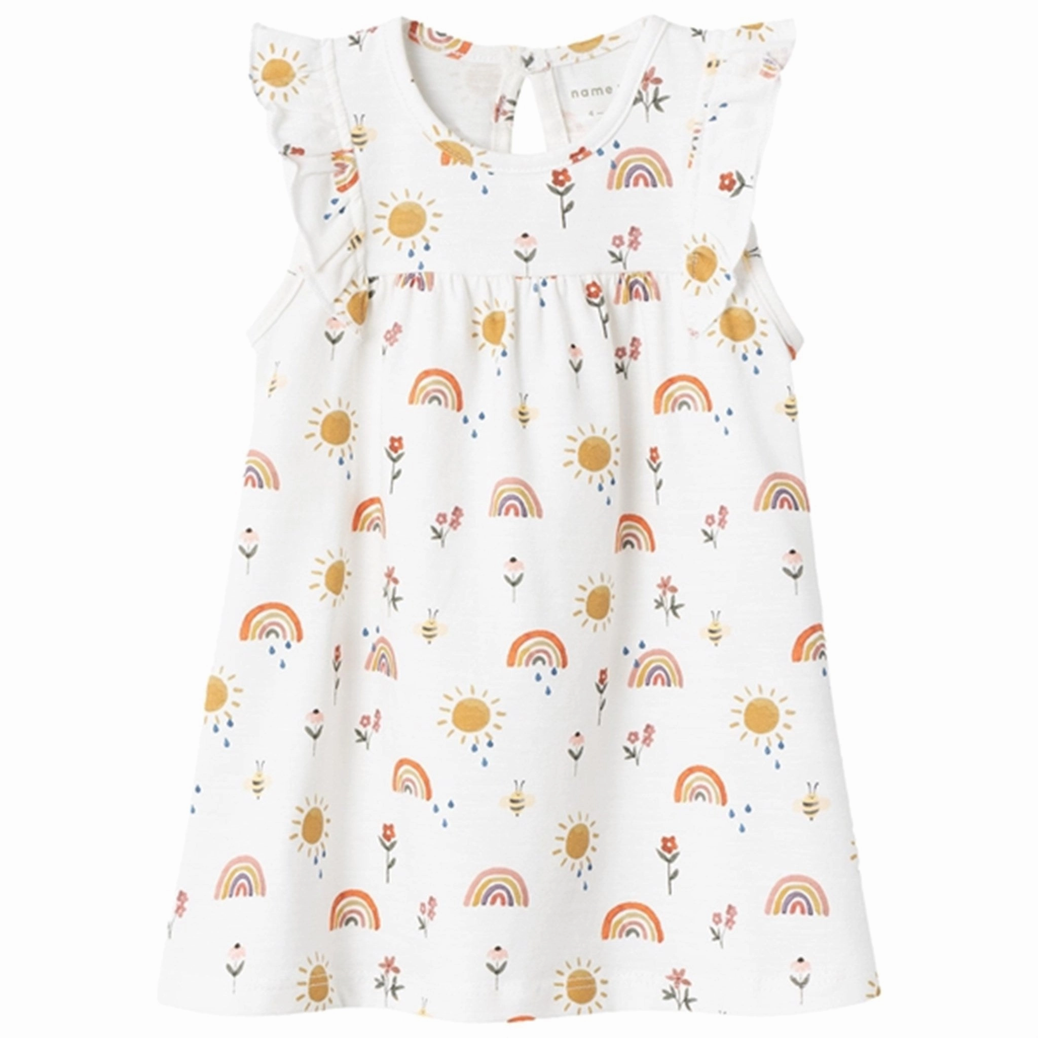 Daily Movement Name it Bright White Hania Dress