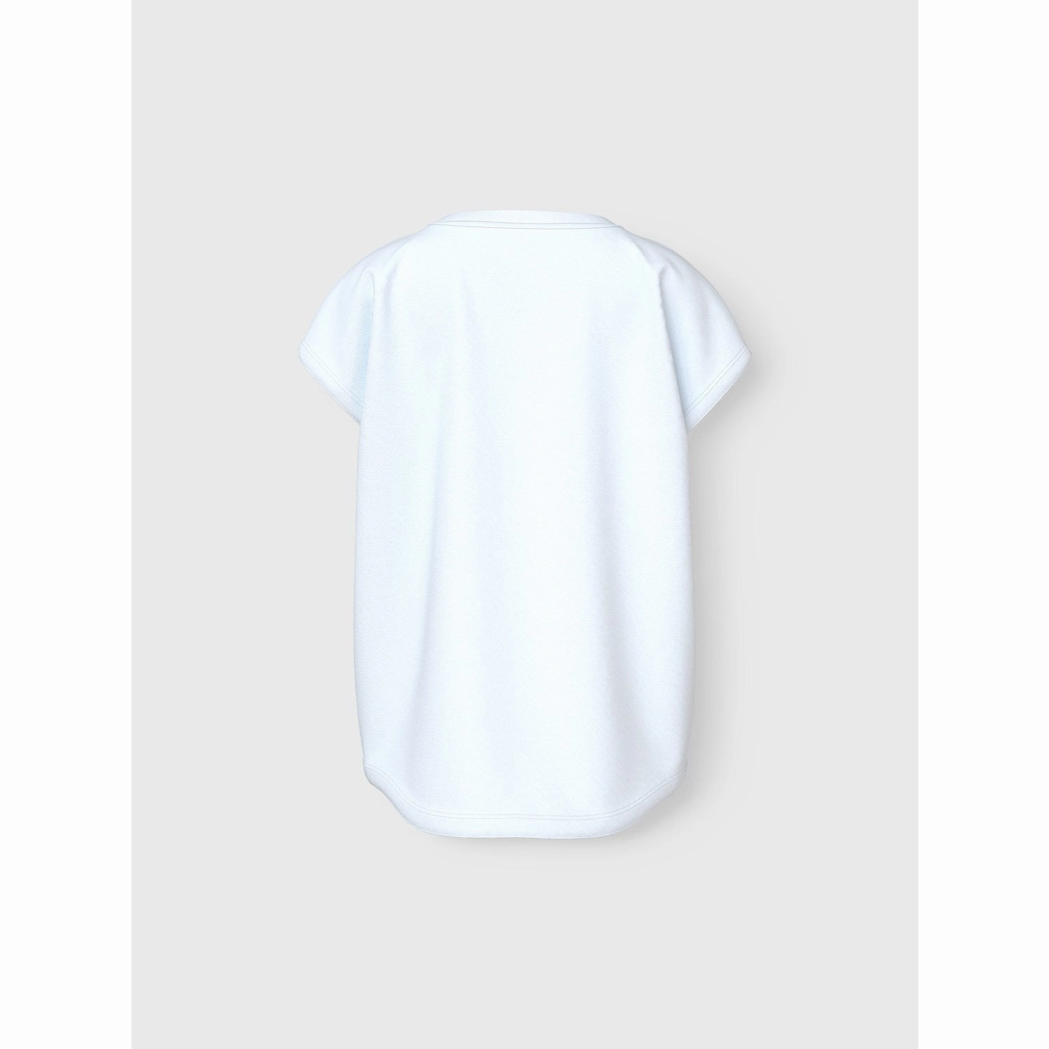 Name It Bright White Heart Cherry Varutti Capsl Loose T-Shirt Wrinkle Resistant