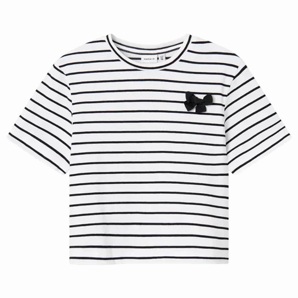 Name it Bright White Hellamia Short Top Seasonal Smart Daily Outfit