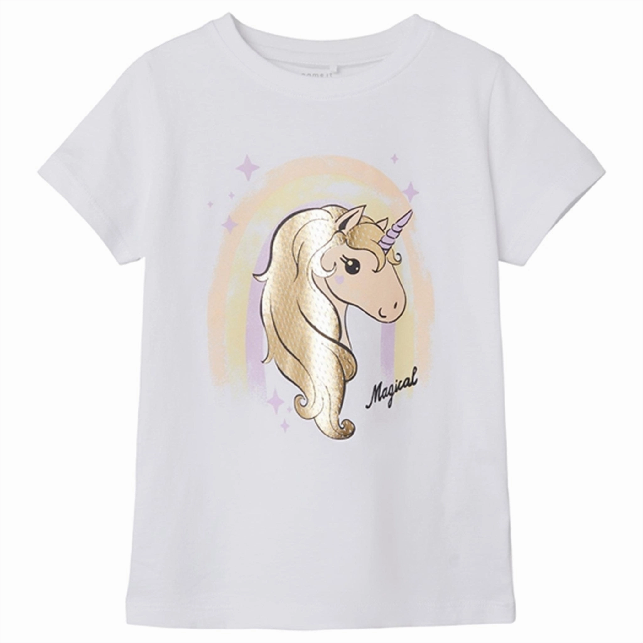 Comfy Wardrobe Versatile Look Name it Bright White Hiba T-Shirt