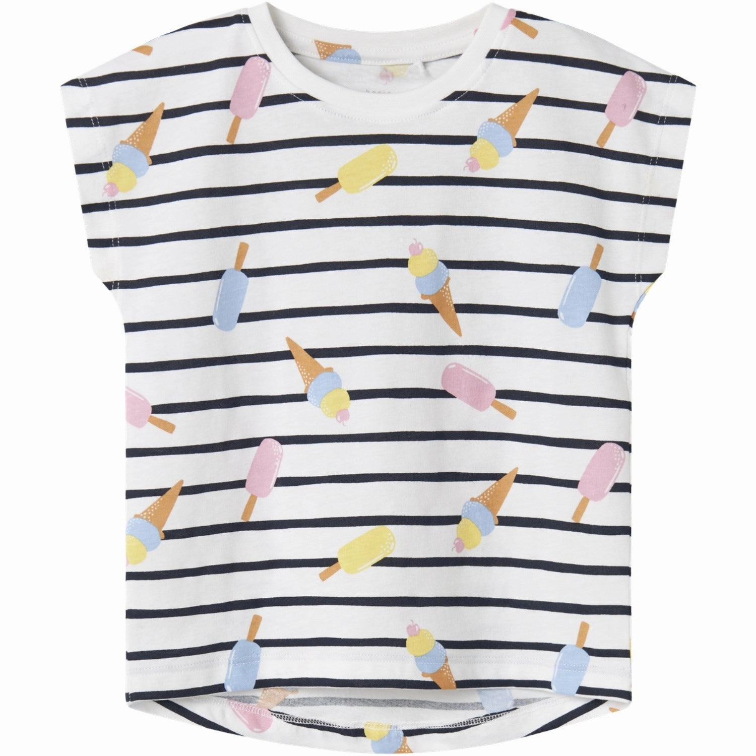 Light Design Name It Bright White Ice Vigga Capsl T-Shirt