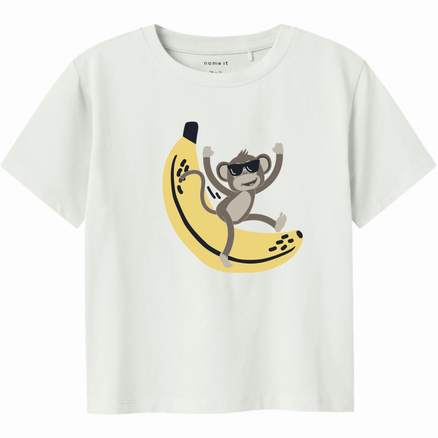 Quick Dry Fabric Name It Bright White Jax Regular T-Shirt