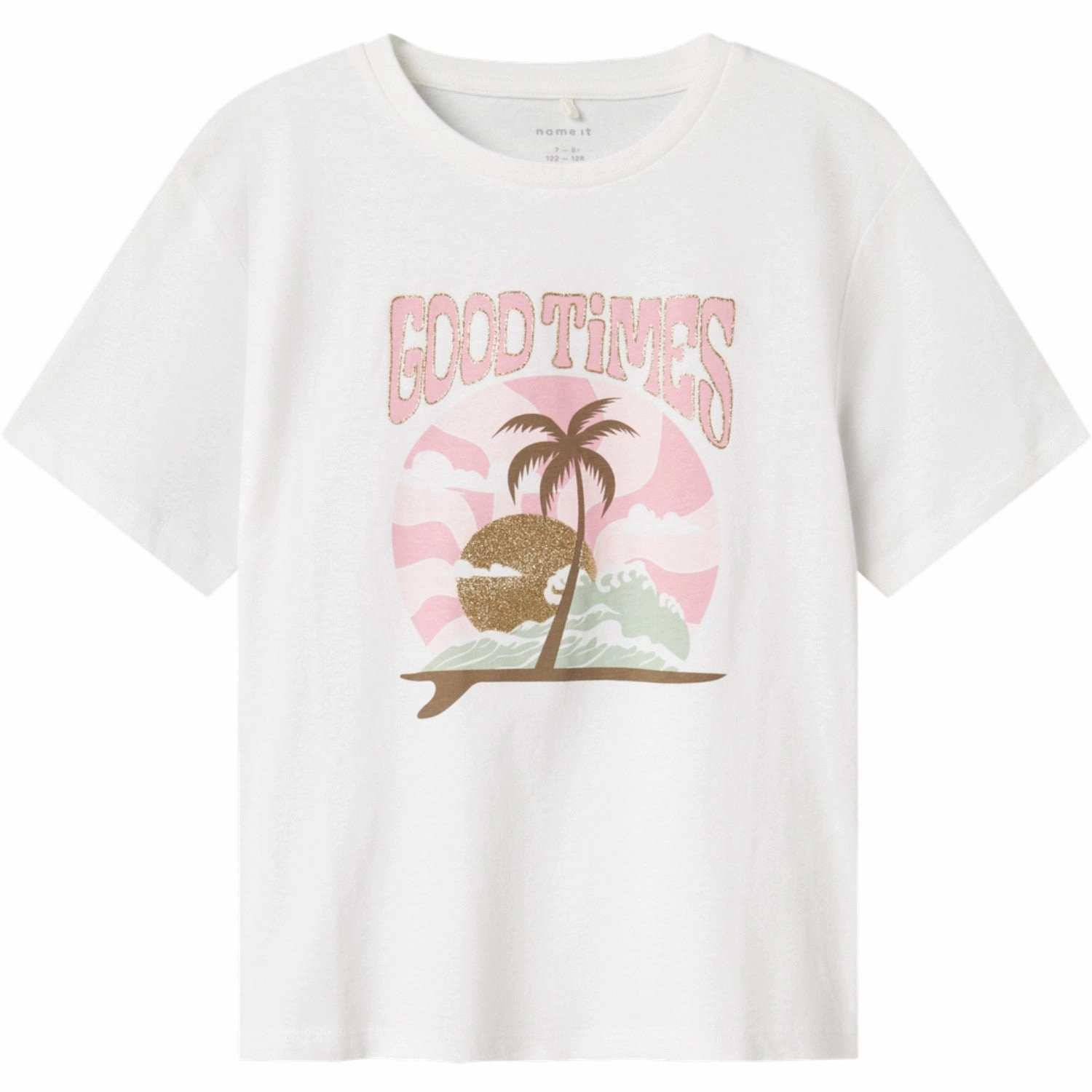 Basic Wear AntiPilling Treatment Name It Bright White Jekan Regular T-Shirt