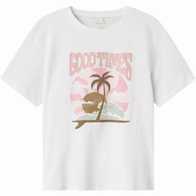 Basic Wear AntiPilling Treatment Name It Bright White Jekan Regular T-Shirt