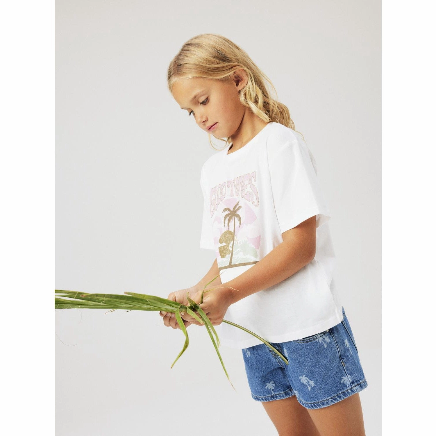 Comfy Fit Layer Name It Bright White Jekan Regular T-Shirt