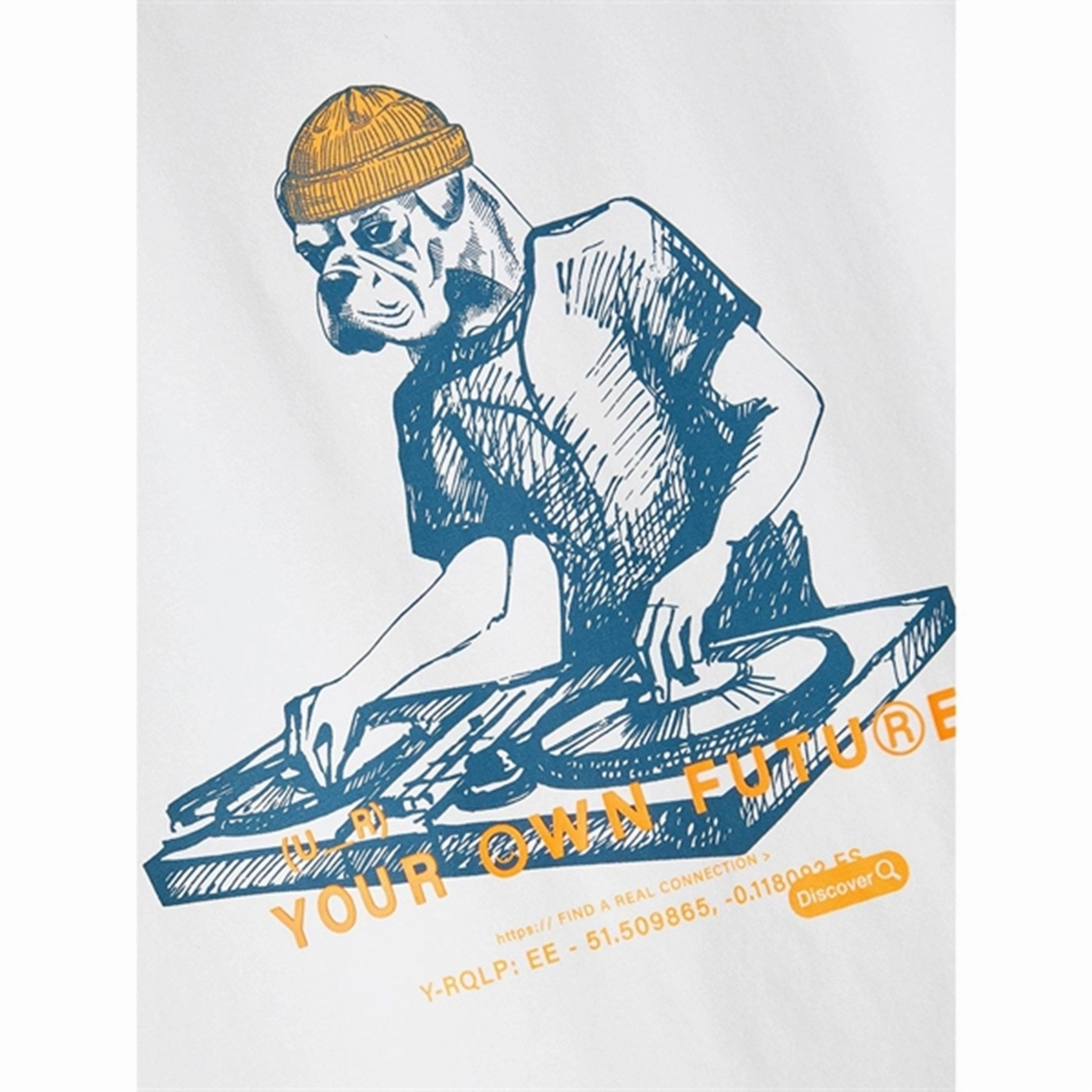 Skinny Fit Name it Bright White Jolars T-Shirt