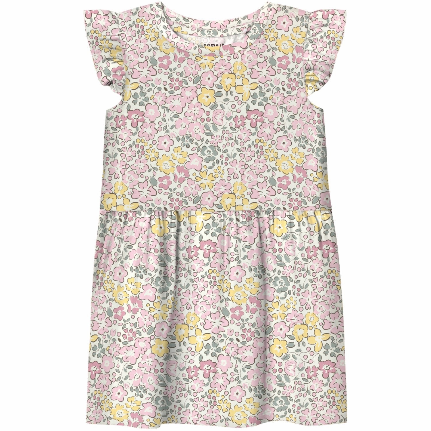 Church Proper Lounge Cut Name It Bright White Lemon Meringue Haile Cap Dress