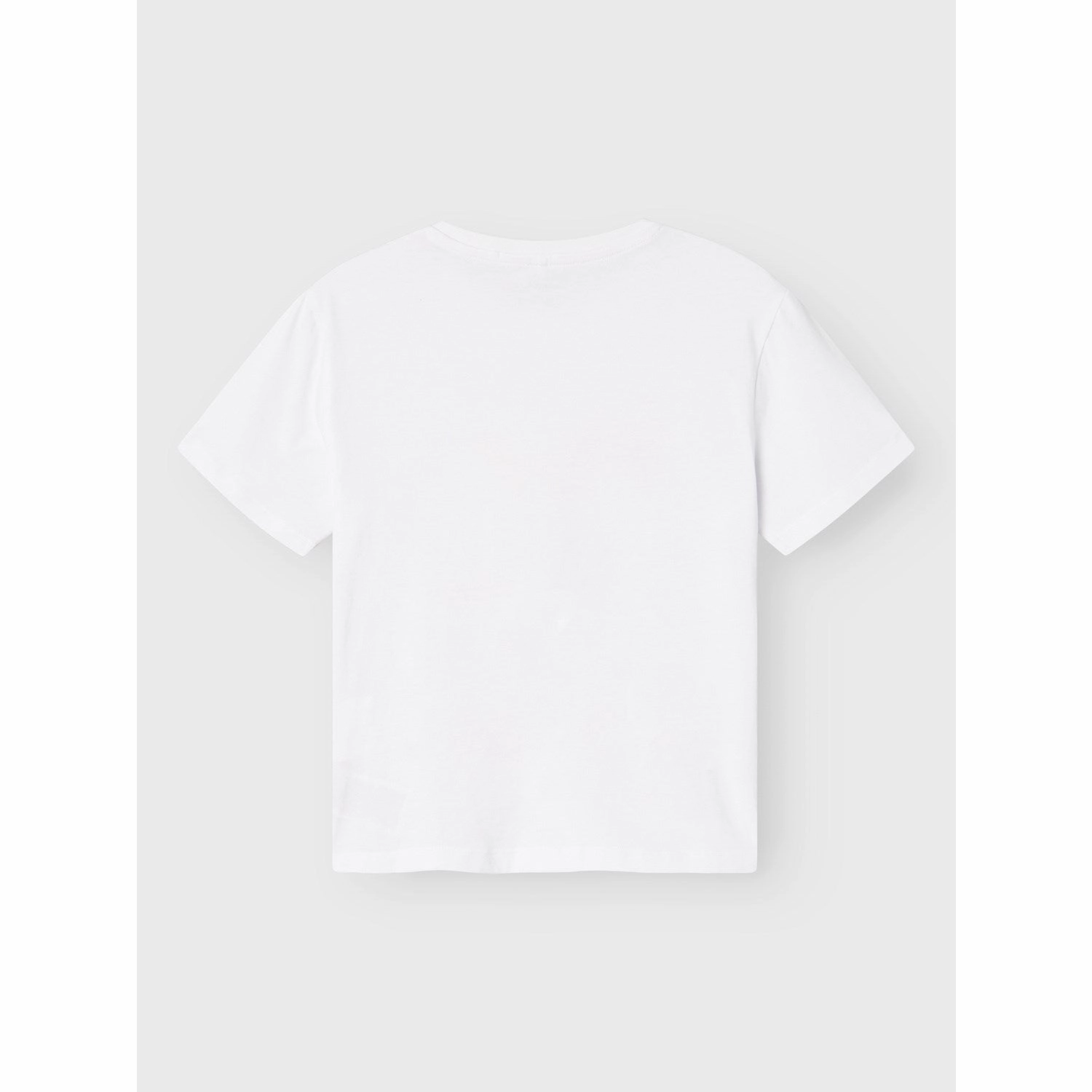 Ribbed Neckline Name It Bright White Mica UEFA T-Shirt