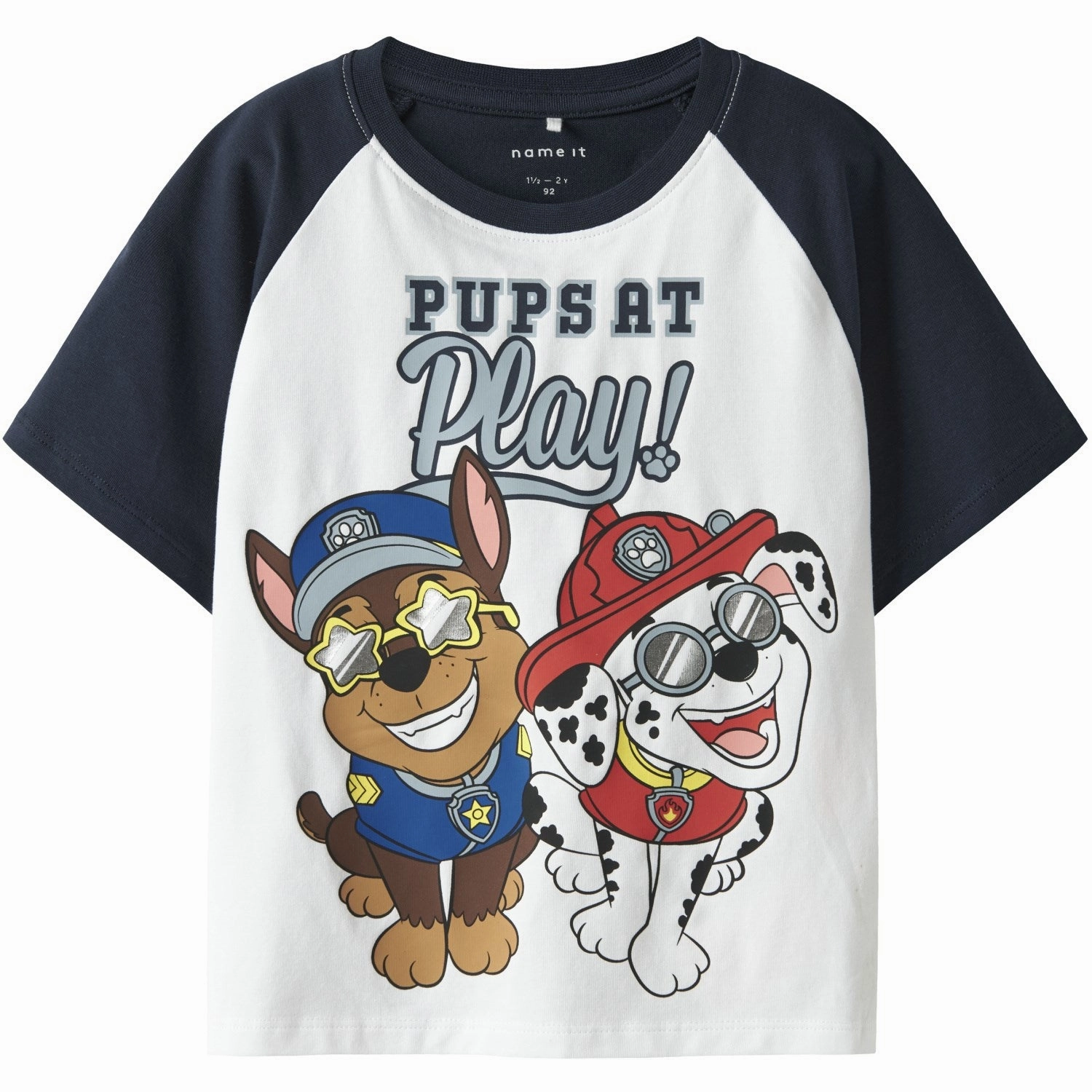 Timeless Comfort Wear Breathable and Comfortable Name It Bright White Mulin Paw Patrol Regular T-Shirt