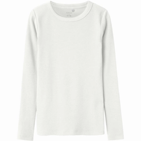 Name It Bright White Nakal Blouse Noos Party Ready Geometric Pattern