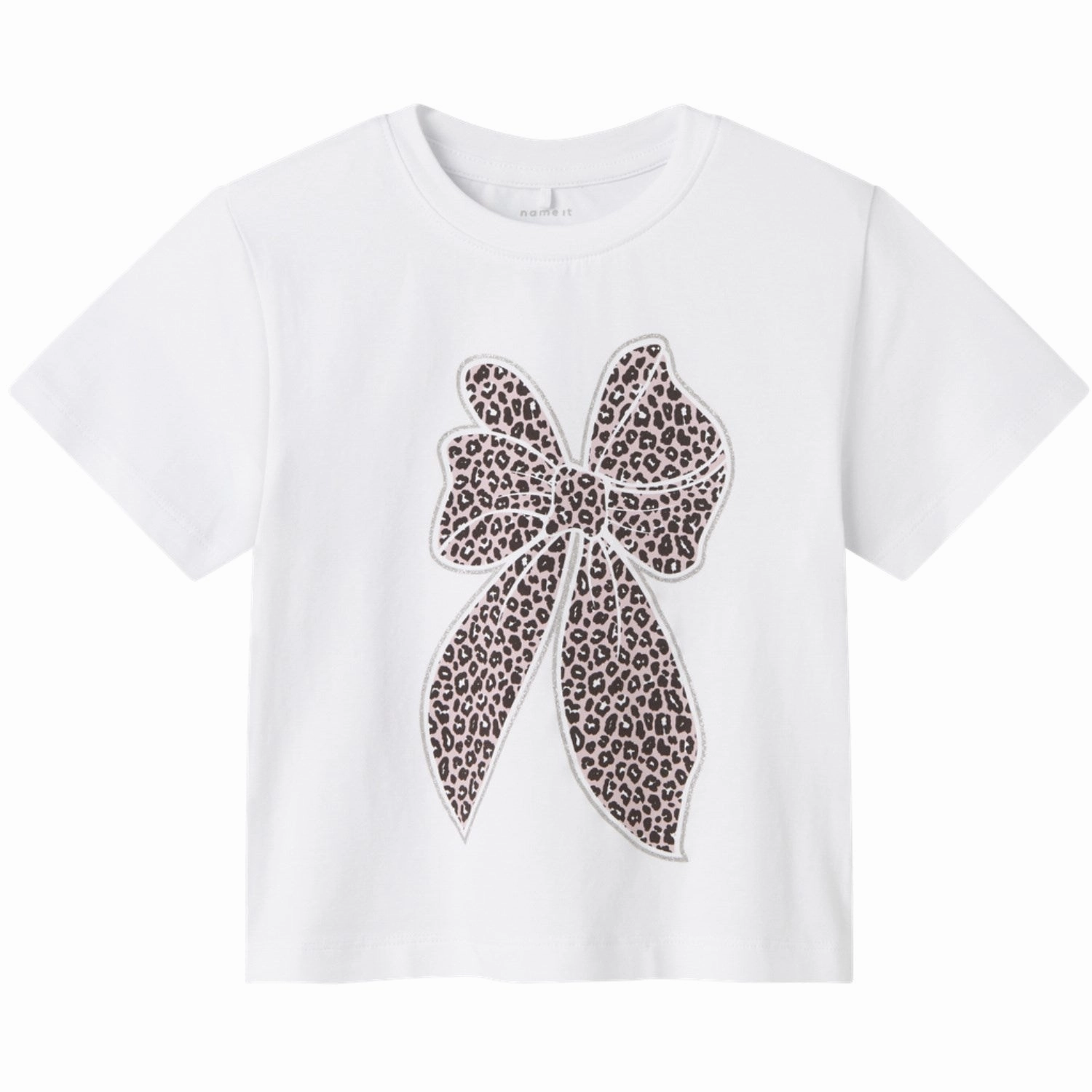 Daily Trend Look Name It Bright White Nmfleoanja Ss Nreg Top