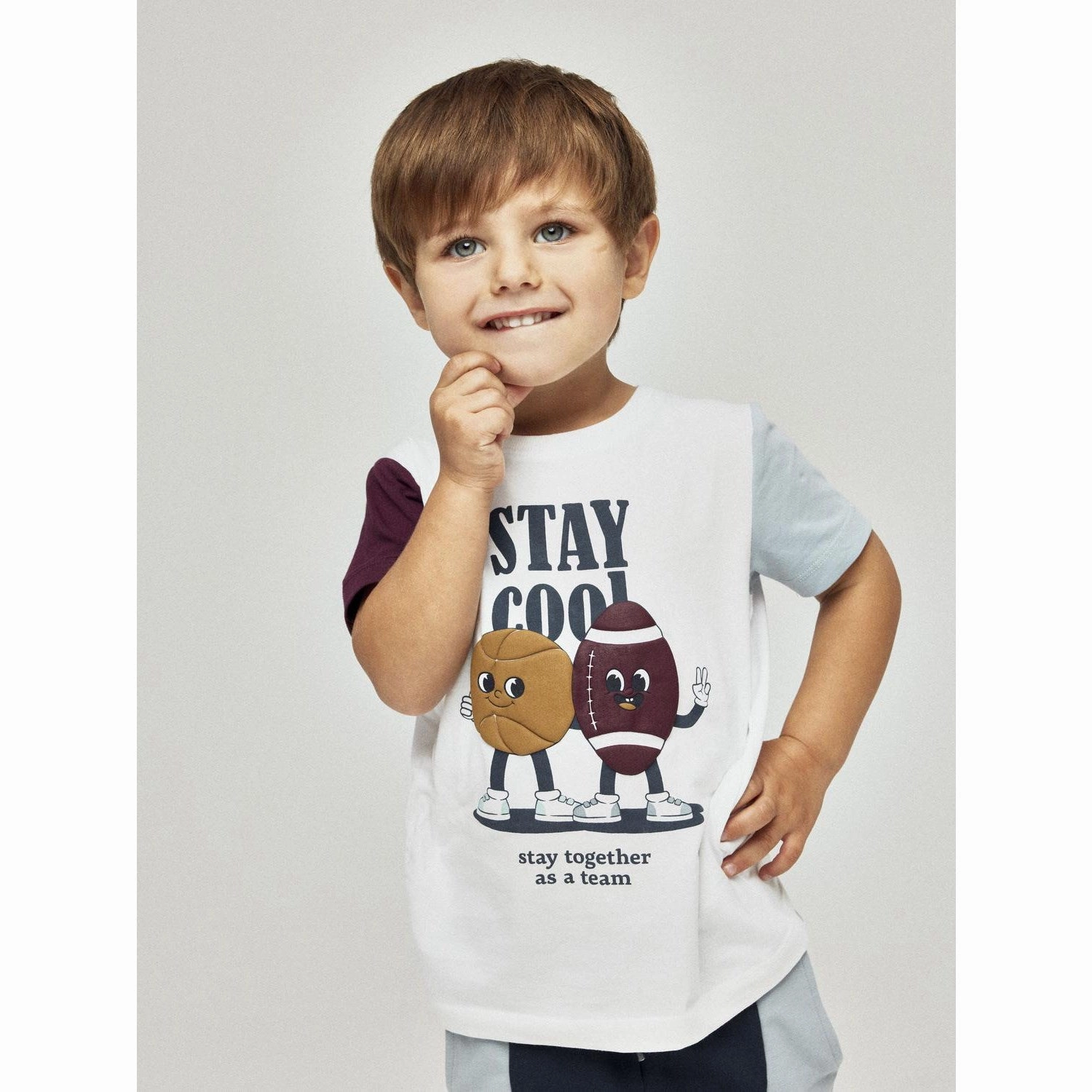 Name It Bright White Nmmkyler Ss Top Box ComfortFirst Street Casual Look