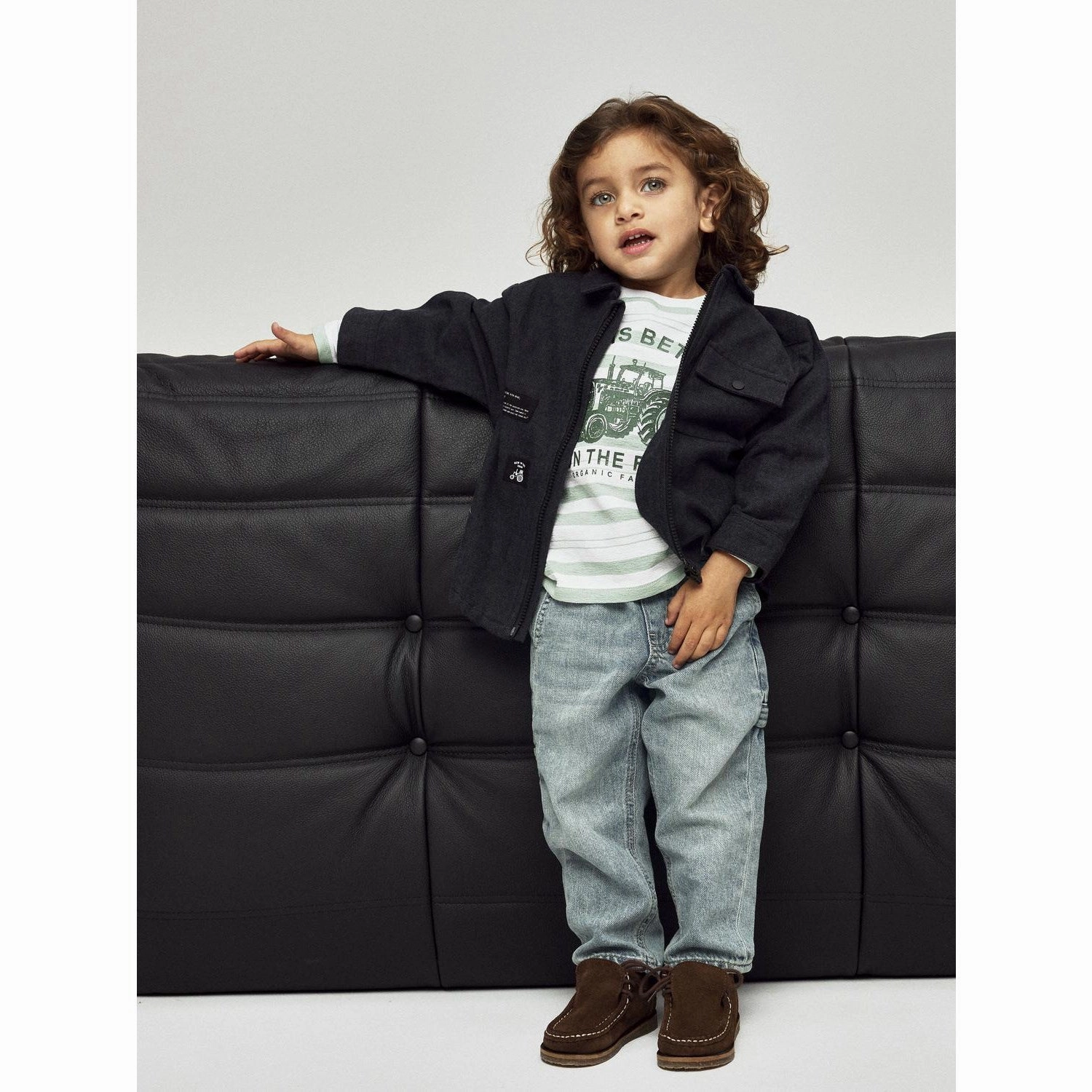 High-End Finish Anti Pill Technology Name It Bright White Nmmlandon Ls Top