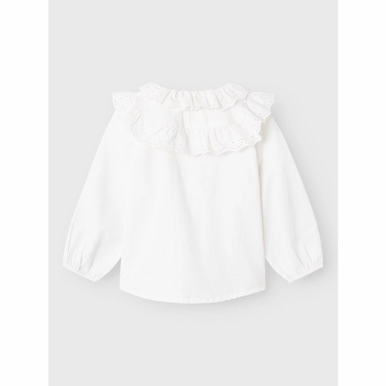 Name It Bright White Rahilla Shirt Embroidered Logo