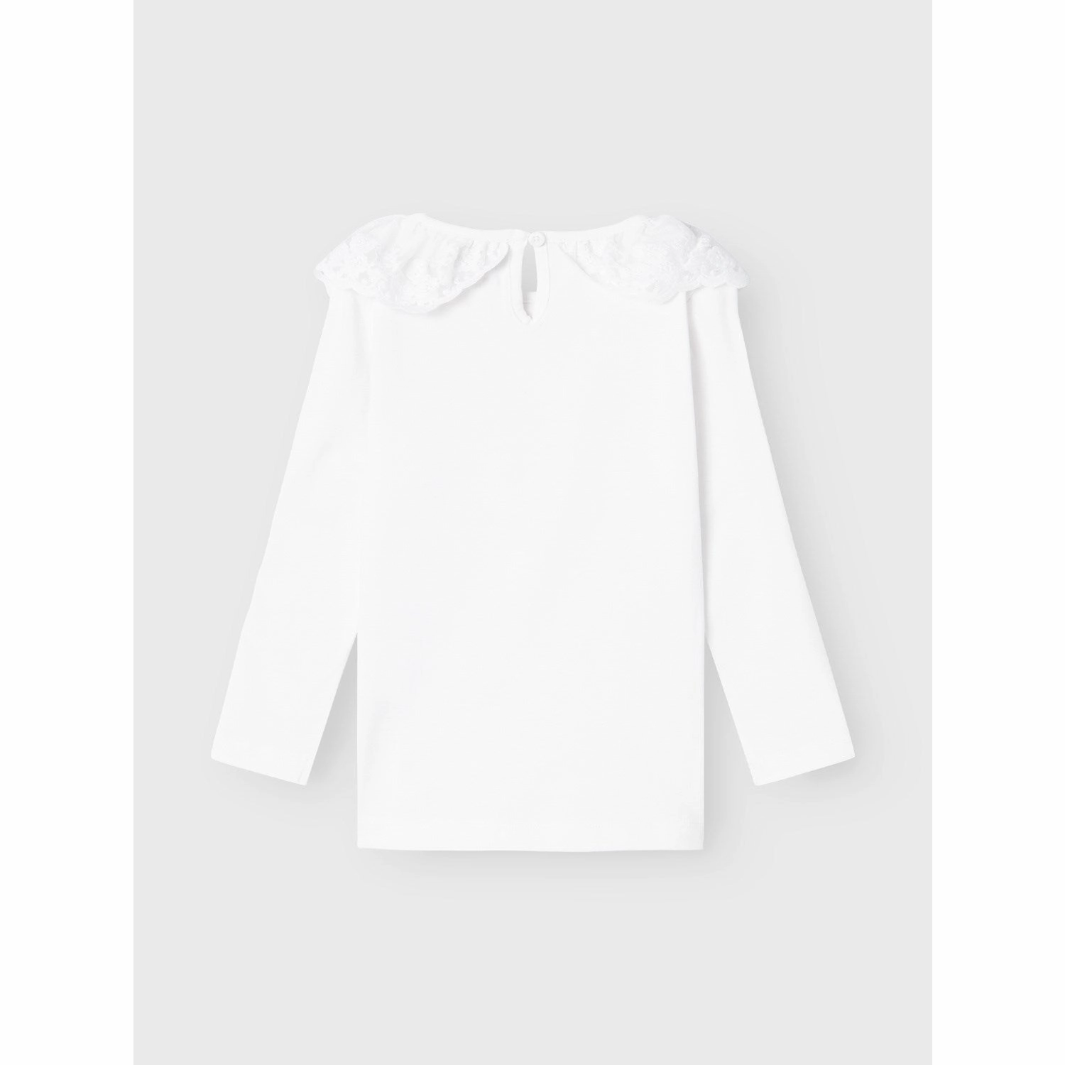Roll-Up Sleeve Workwear Approved Name It Bright White Rilda Slim Blouse