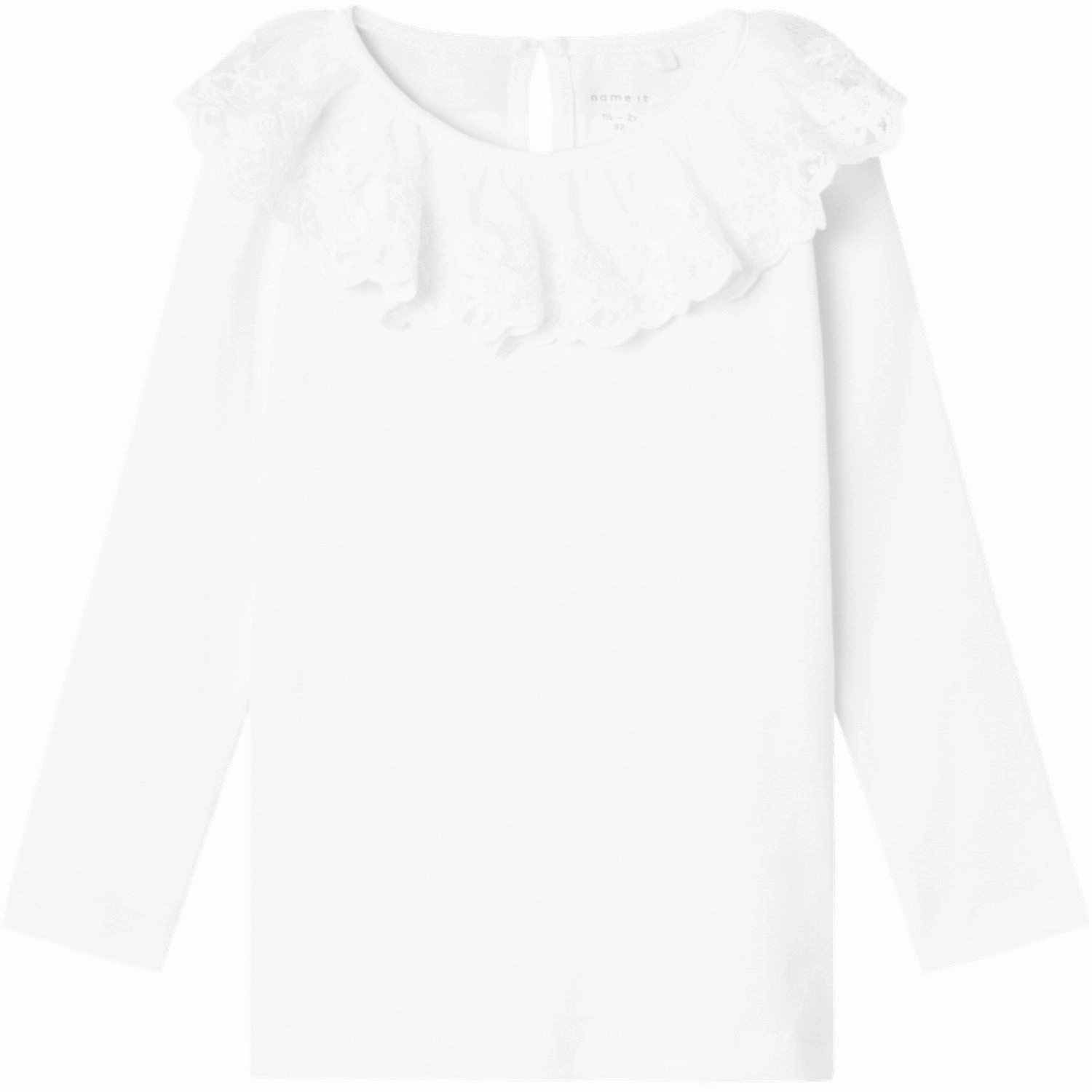 Wrinkle Resistant Finish Name It Bright White Rilda Slim Blouse