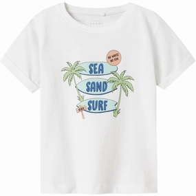 Multi Purpose Wear Weekend Trend Name It Bright White Sea Nmmvux Ss Top