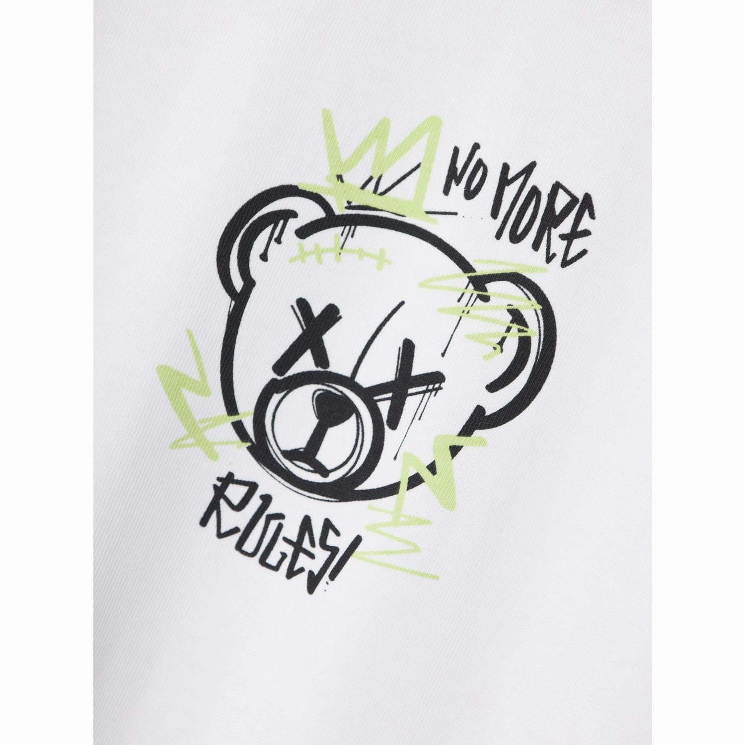 Tear Resistant Knit Name It Bright White Somos Heavy T-Shirt