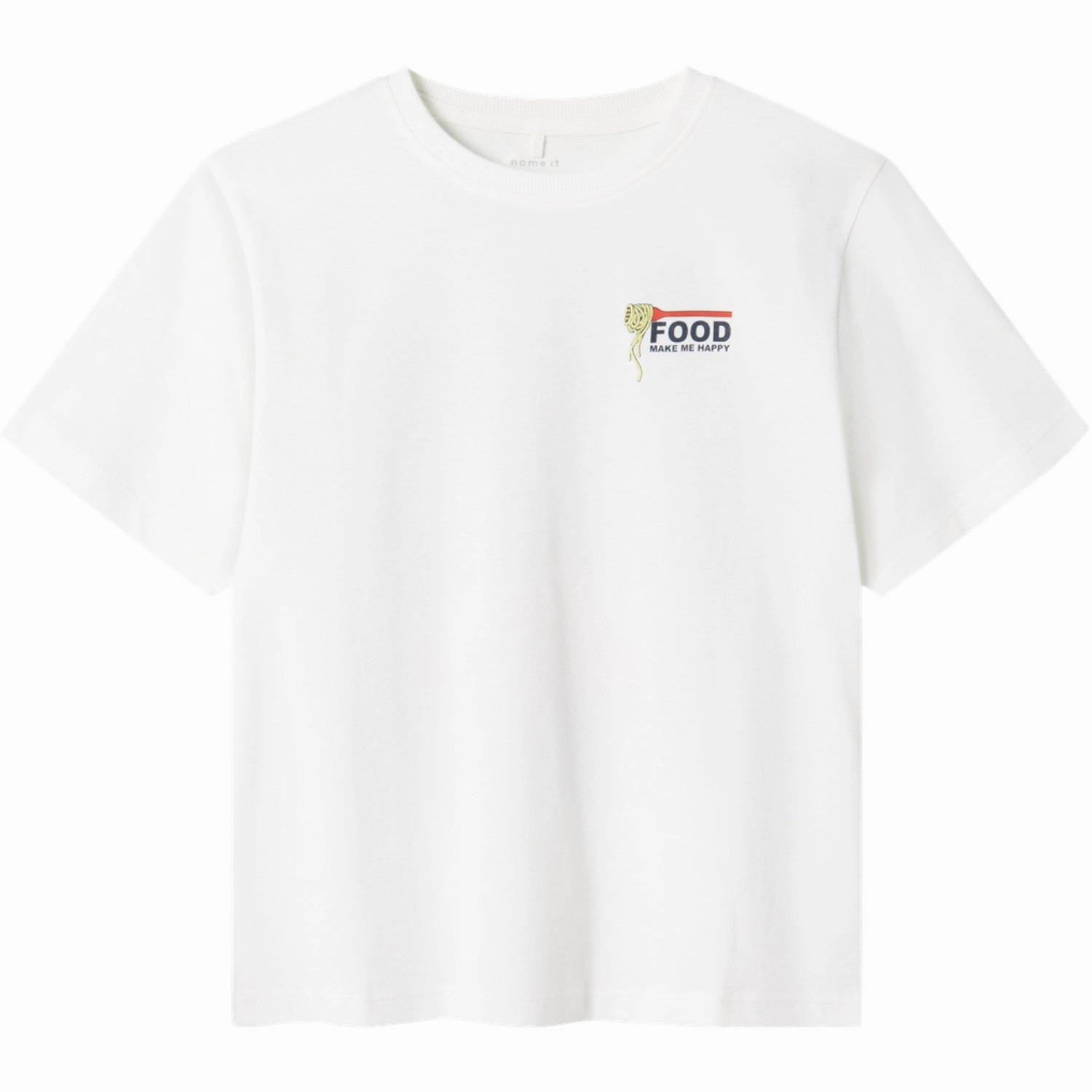 Travel Style Trend Date night Name It Bright White Spaghetti Fonnot Regular T-Shirt