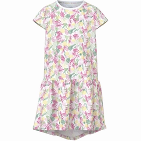 Luxe Look Name It Bright White Tropic Vigga Capsl Dress