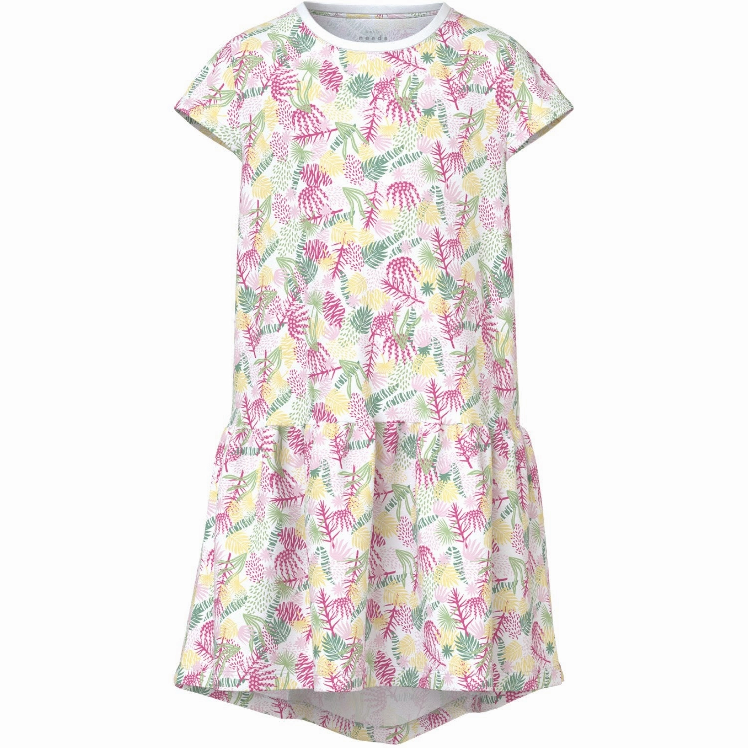 Luxe Look Name It Bright White Tropic Vigga Capsl Dress