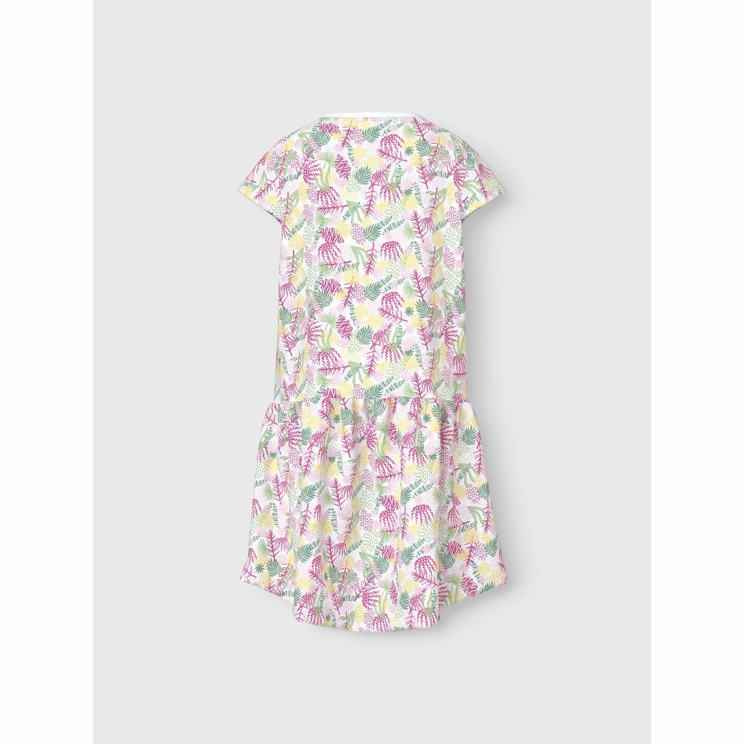 Minimal Core Name It Bright White Tropic Vigga Capsl Dress
