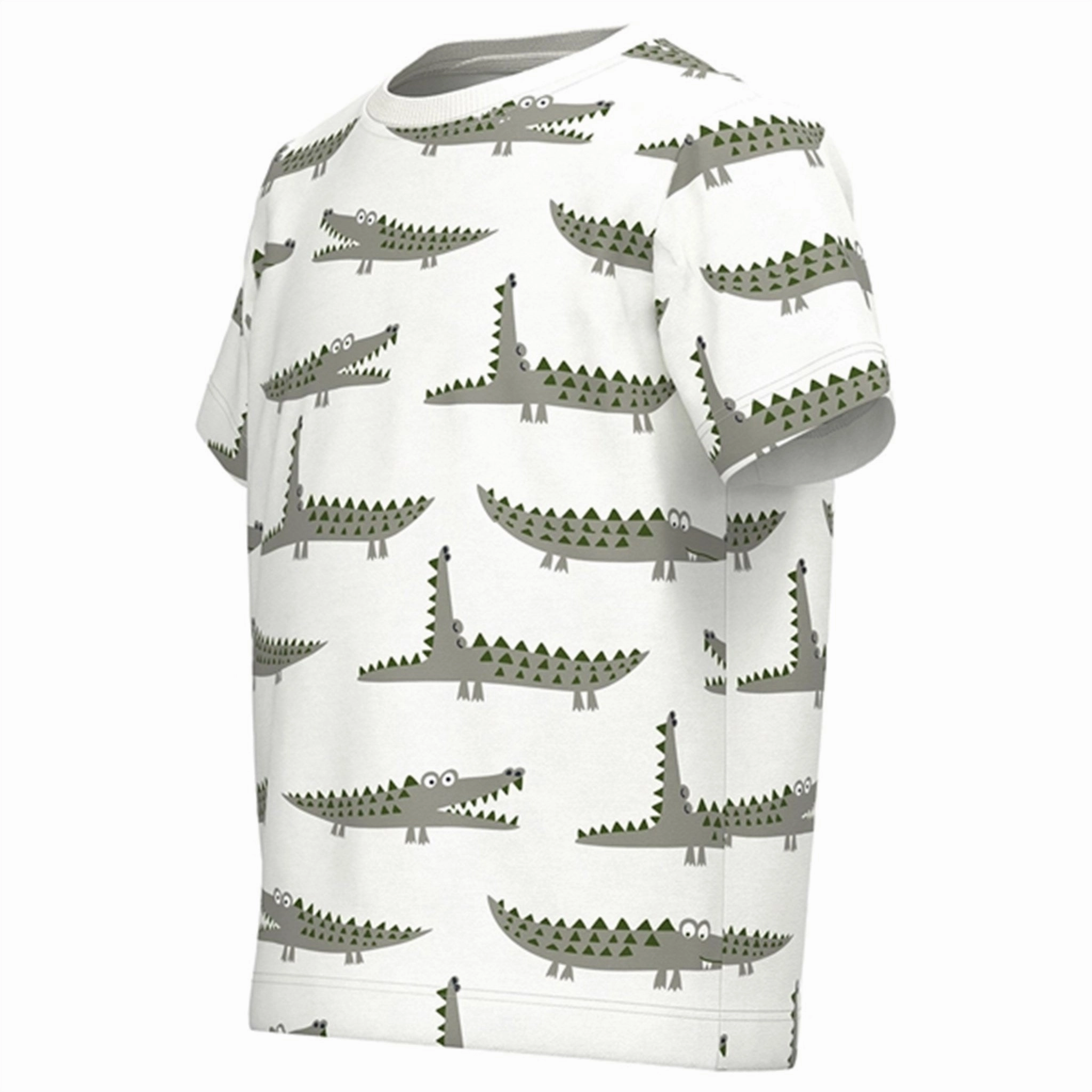 Easygoing Wear Airflow Ventilation Design Name it Bright White Valther T-Shirt