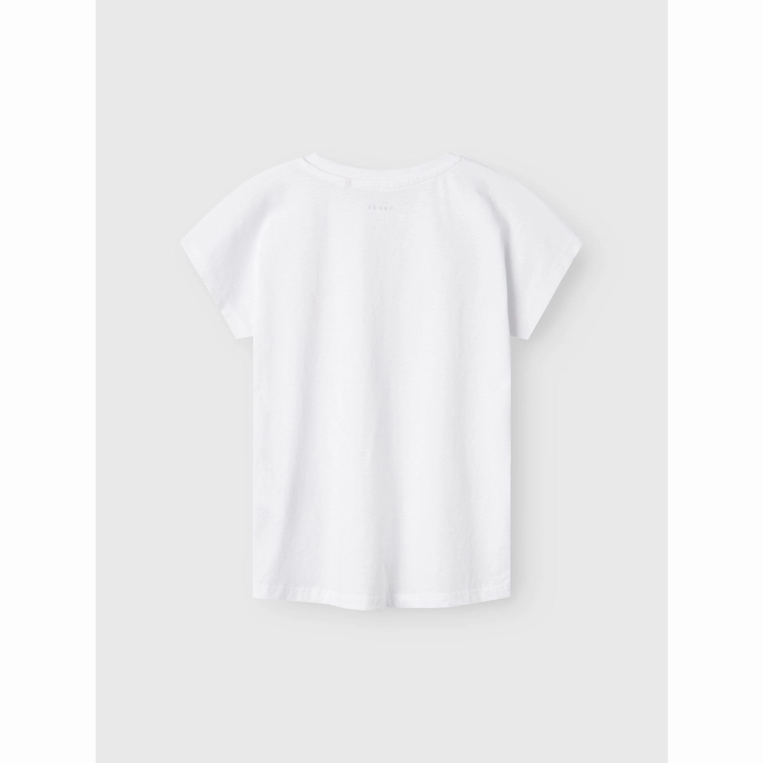 Name It Bright White Varutti Caps Loose T-Shirt Cozy Vibe