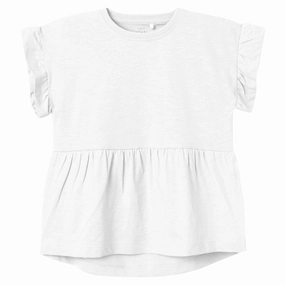 Oeko Tex Certified Vintage Look Name it Bright White Vavina Top