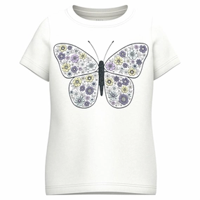 Name it Bright White Veen T-Shirt Simple Style