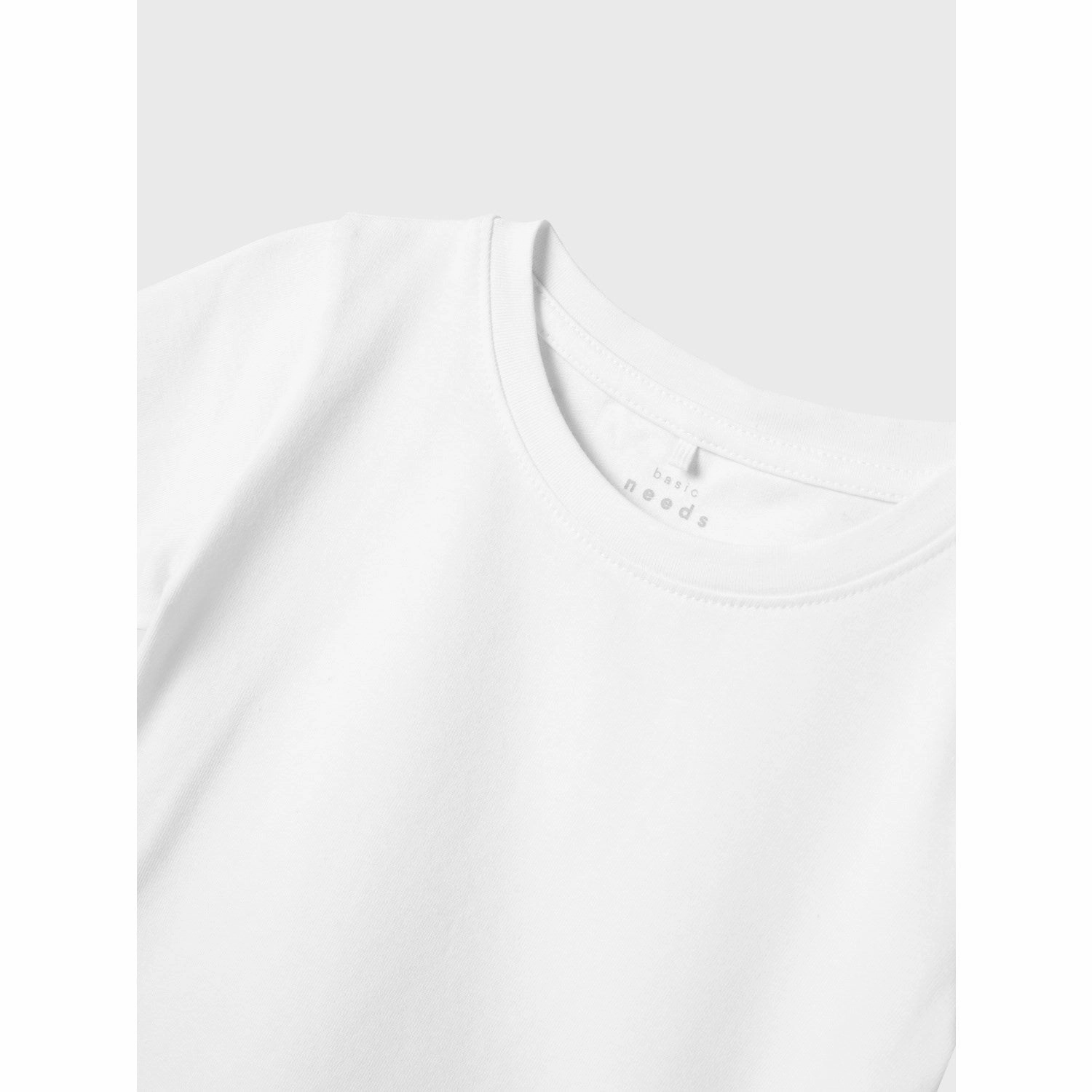 Name It Bright White Vibbi T-Shirt Noos Oversized Silhouette On-the-Go Fashion