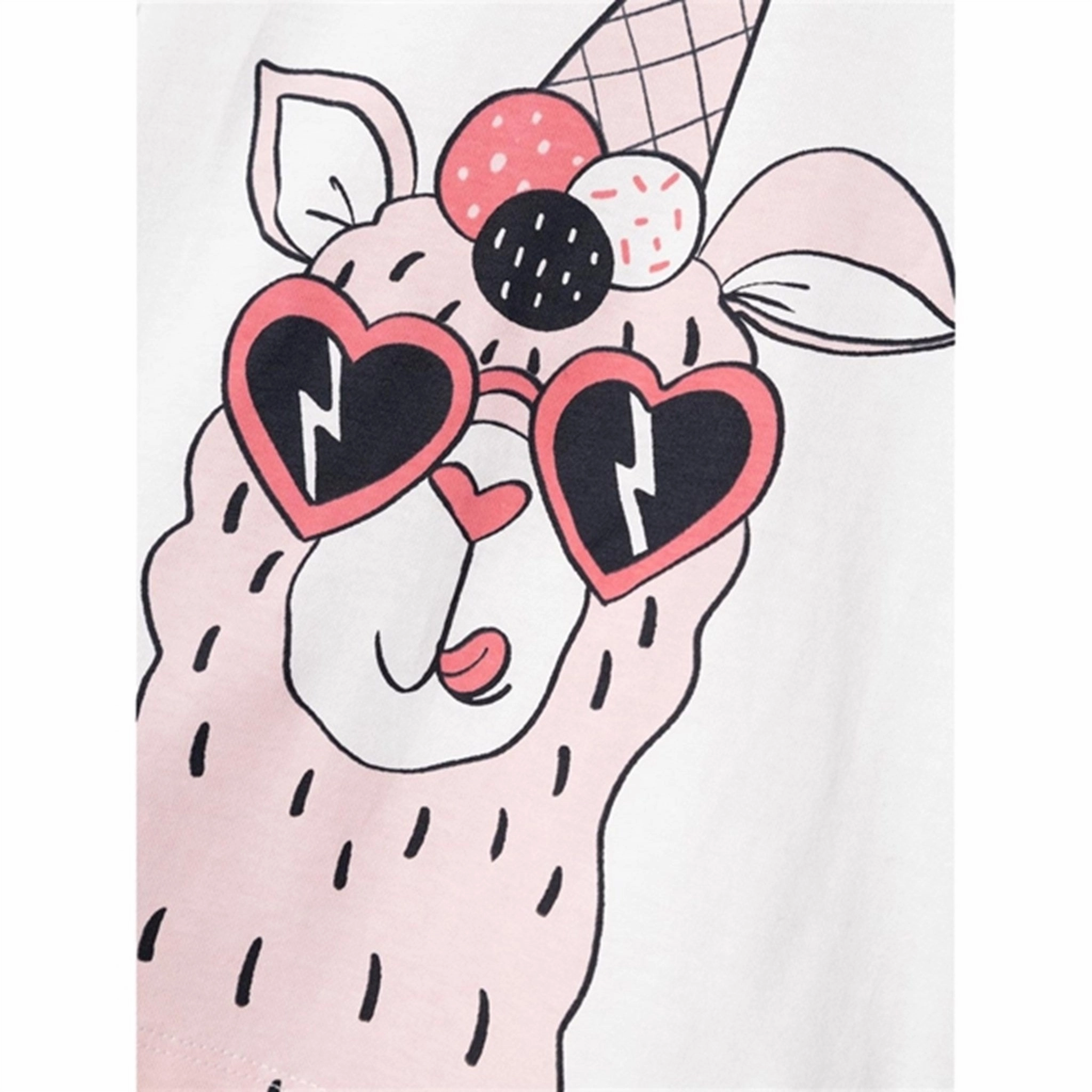 Name it Bright White Vilenne T-Shirt Printed design Easy Wear