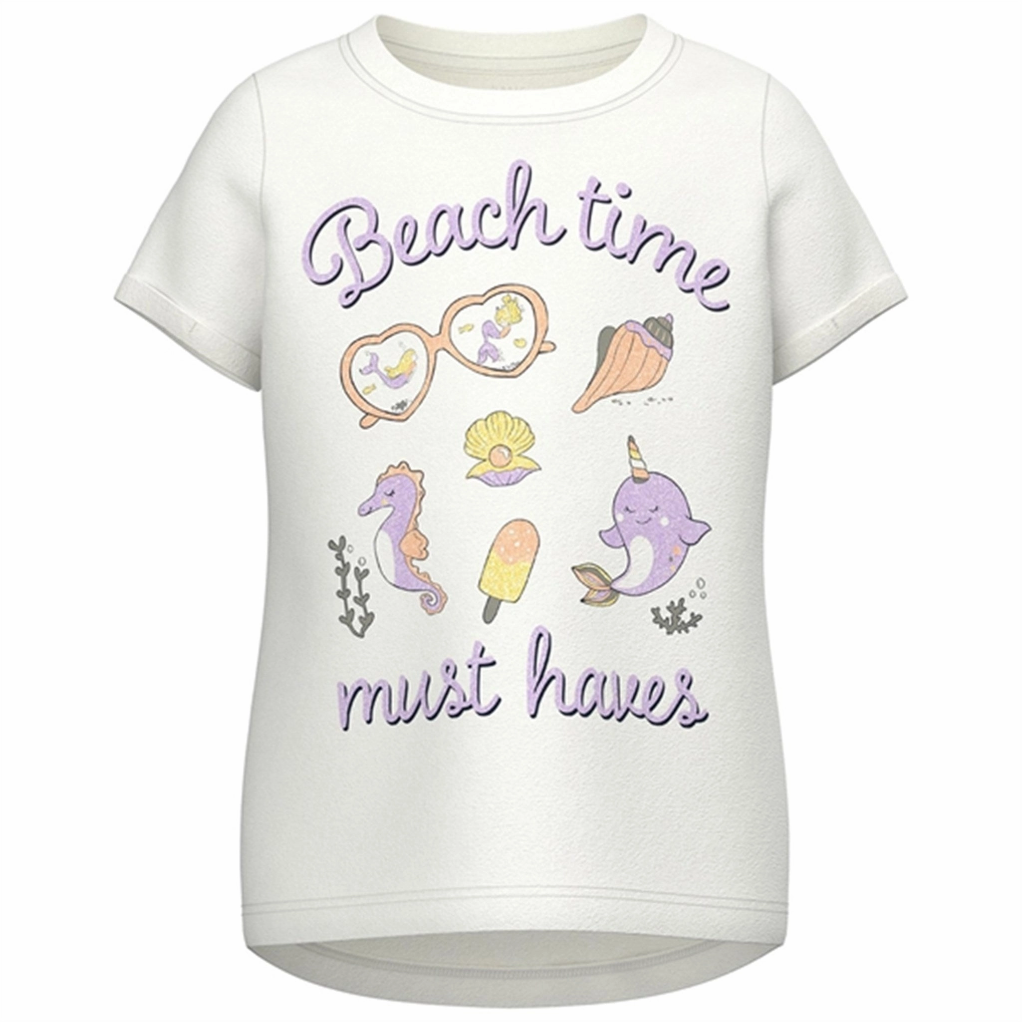 Trendy Comfort Fit Essential Fit Name it Bright White Vix T-Shirt