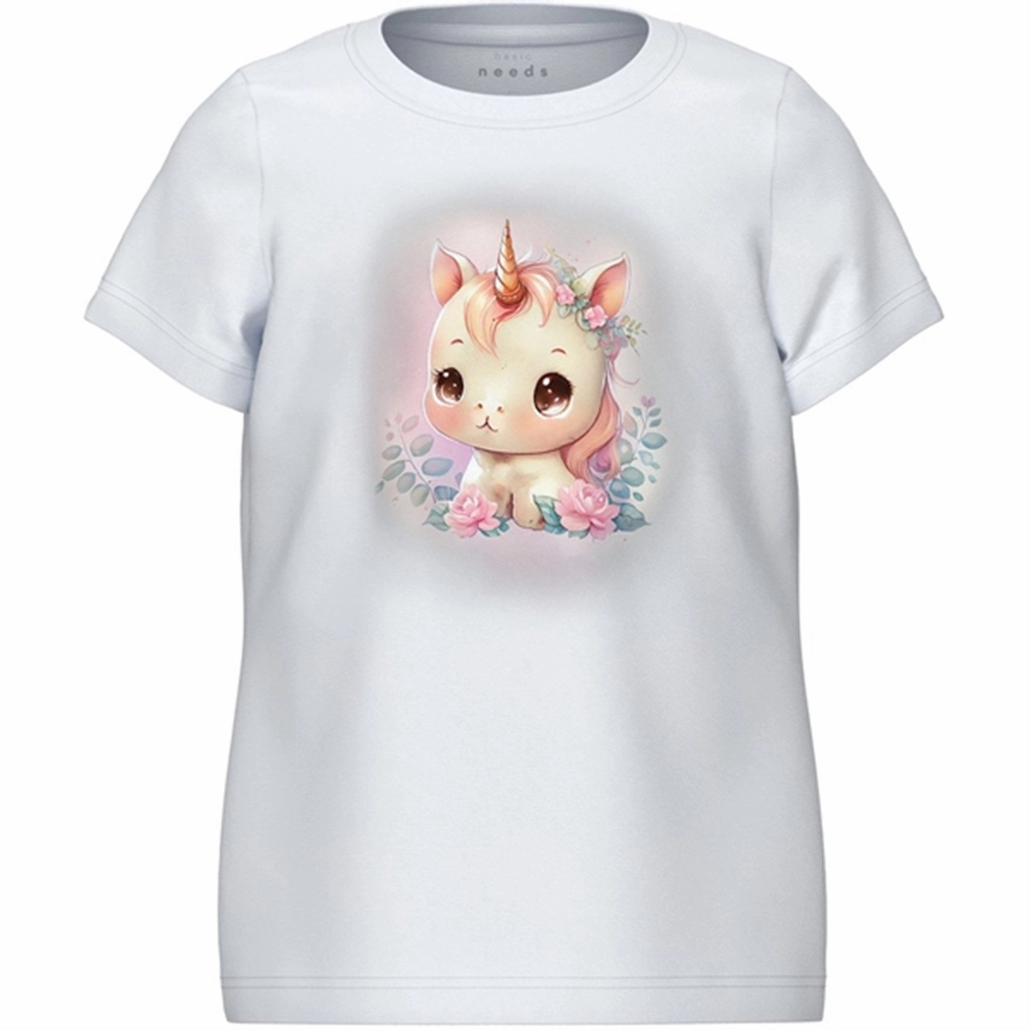 Non Fading Material Fun and Comfortable Name it Bright White Votea T-Shirt