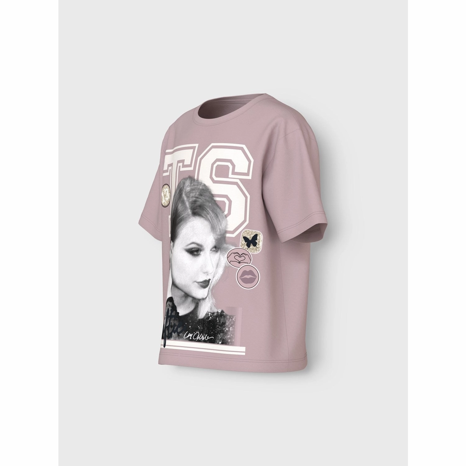Name It Burnished Lilac Dusan Celebrity Icons Regular T-Shirt Noos Weekend Trend Colorfast Material