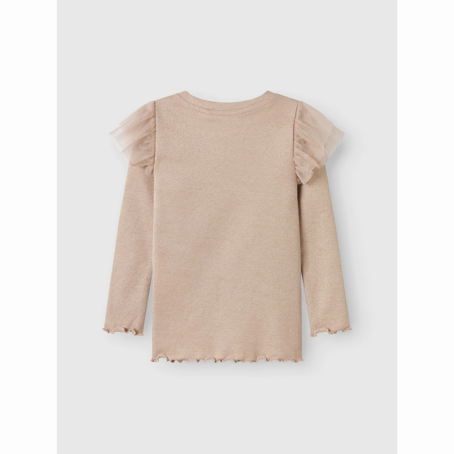 Name It Burnished Lilac Lurex Nmflulla Ls Top Beach Wear