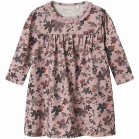 Name It Burnished Lilac Nbfnaline Ls Dress Fall Layer