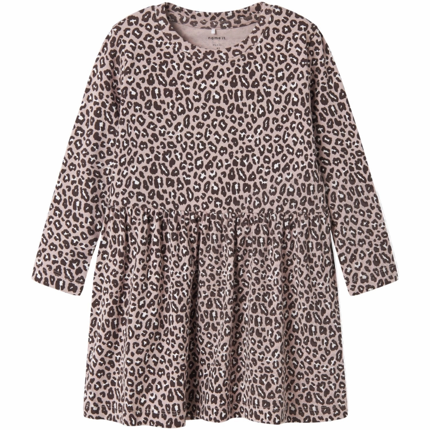 Name It Burnished Lilac Nmfleoana Ls Dress Comfortable outdoor wear Sleek Volume