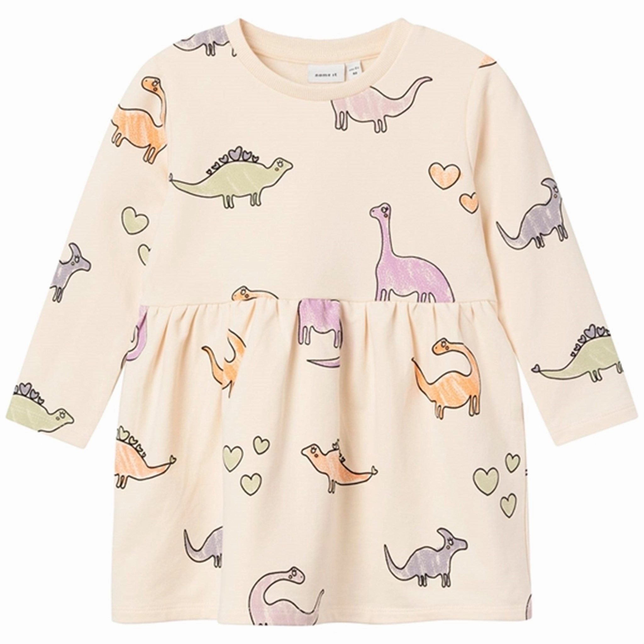 Comfortable shift dress Name it Buttercream Lise Sweat Dress