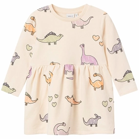 Comfortable shift dress Name it Buttercream Lise Sweat Dress