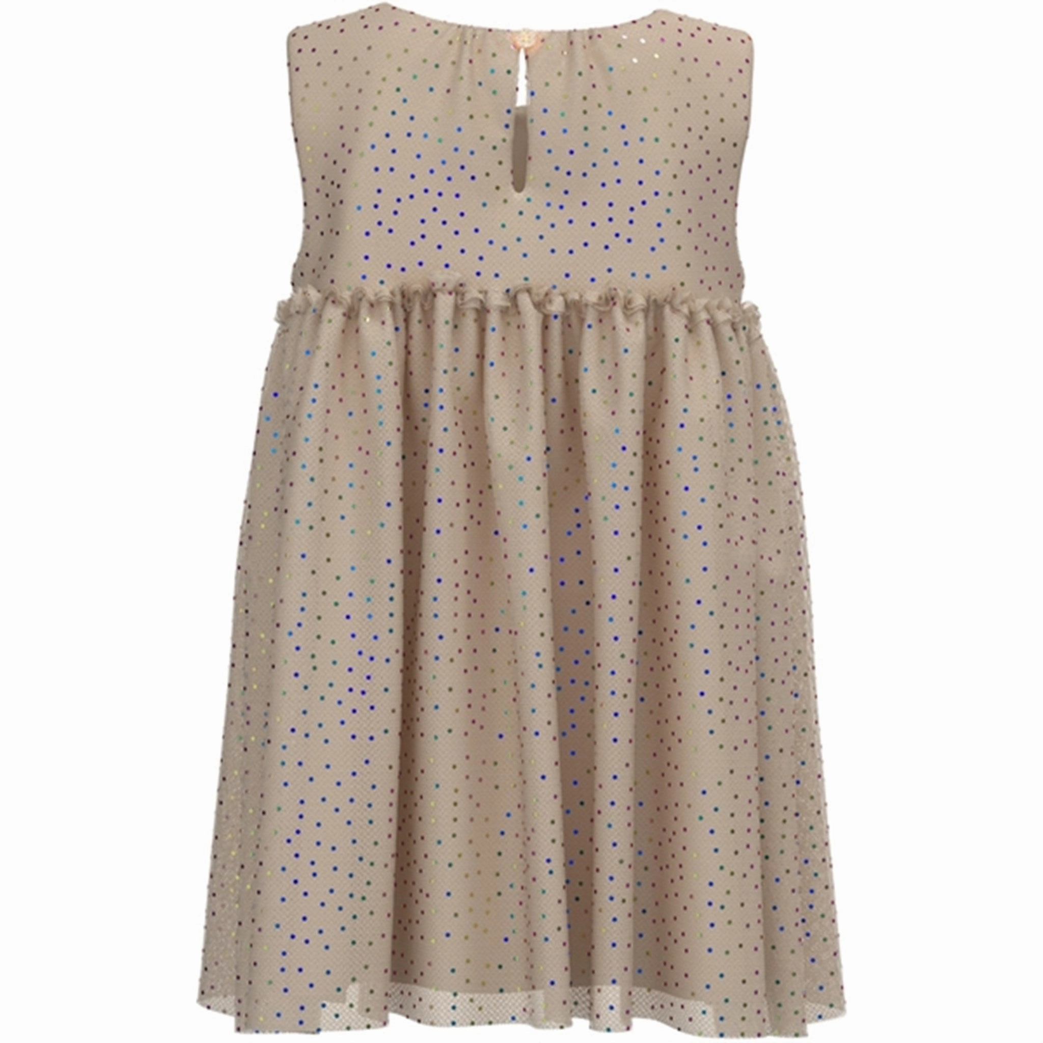 Name it Buttercream Vaboss Dots Spencer Dress Lightweight Layer Contemporary Layer