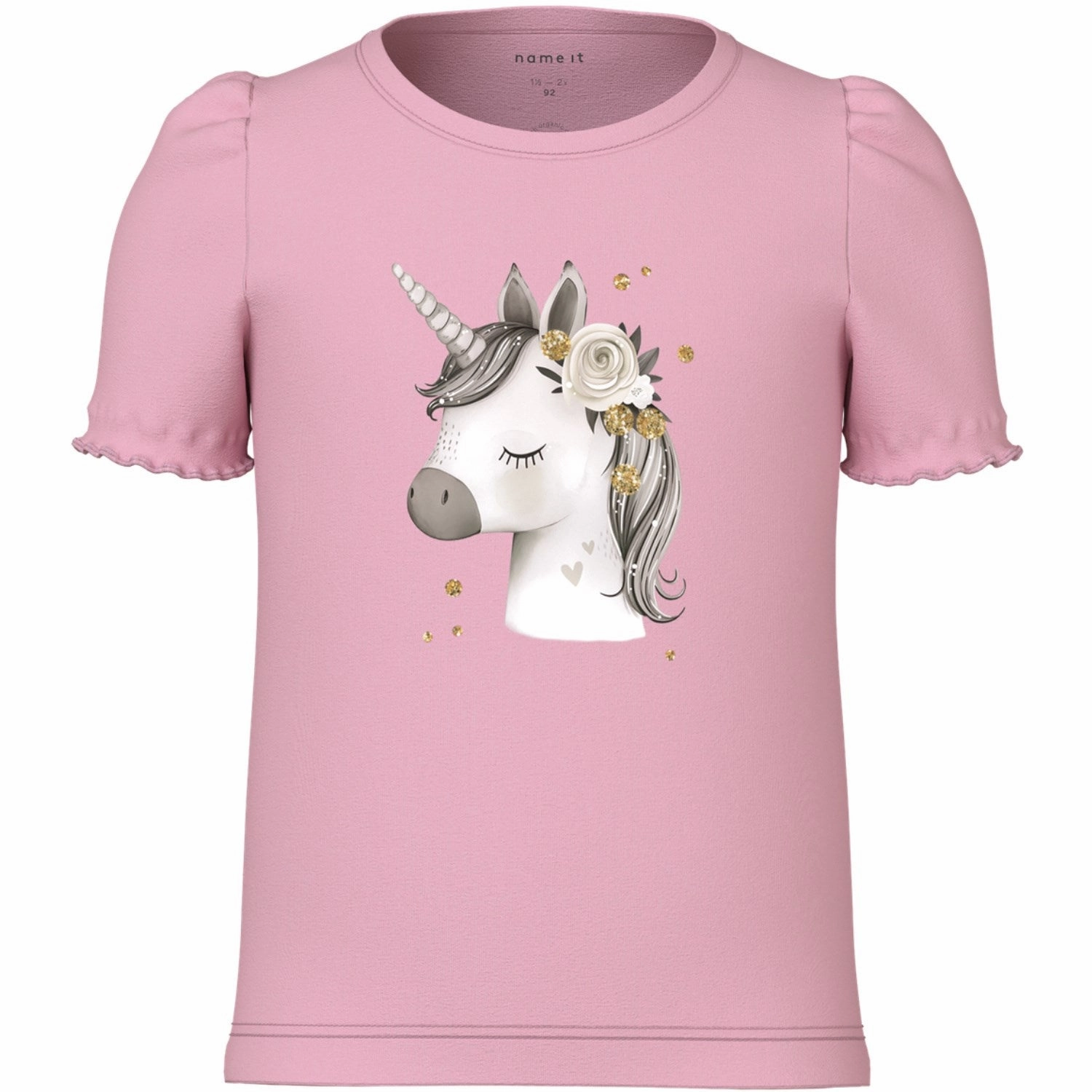 Name It Cameo Pink Jane T-Shirt BioBased Fibers Fashionable Wear