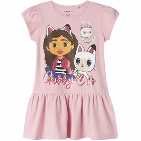 Soft Gradient Name It Cameo Pink Malla Gabby'S Dollhouse Dress