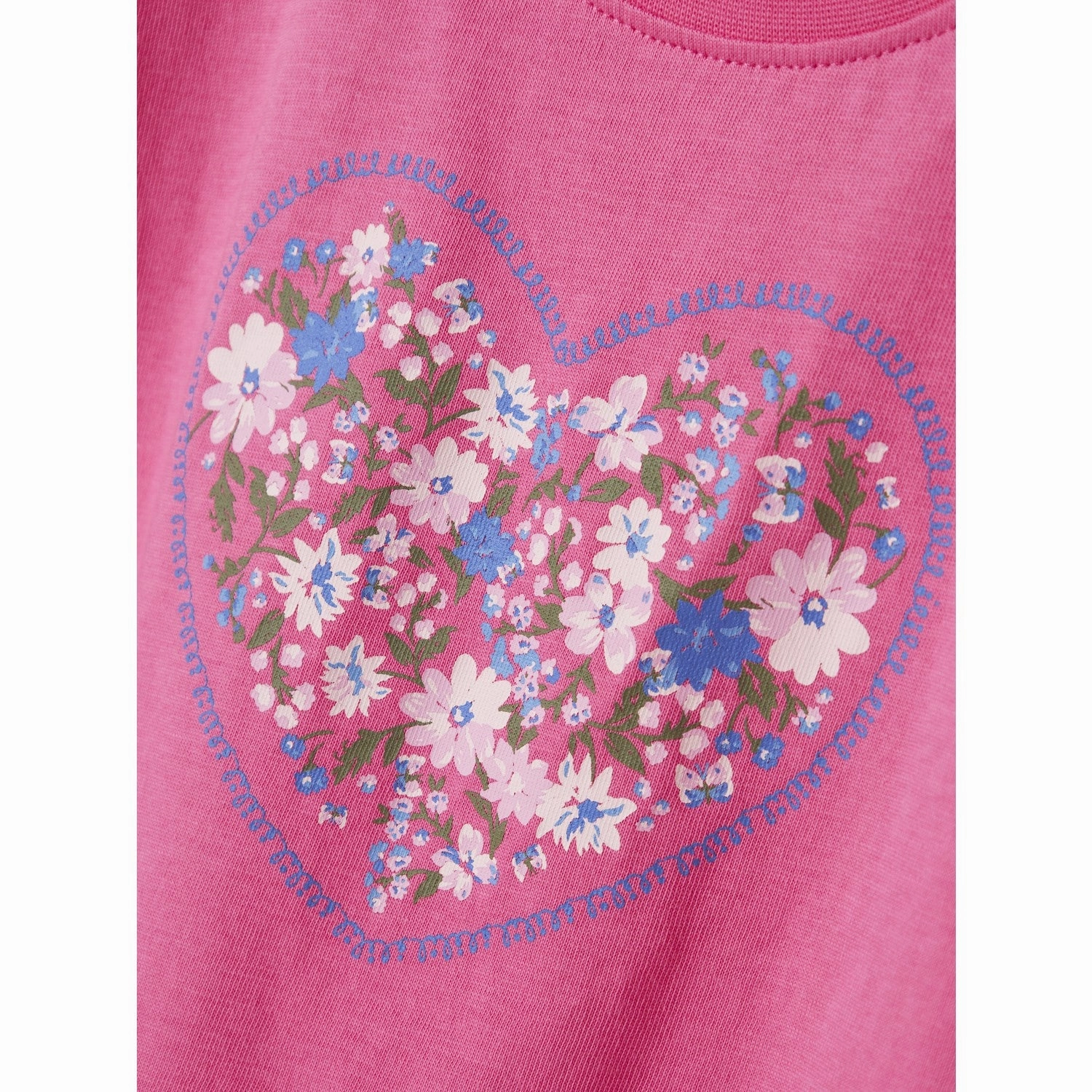 Name It Carmine Rose Heart Vigea Capsl T-Shirt Stylish and Easygoing Stylish Outfit