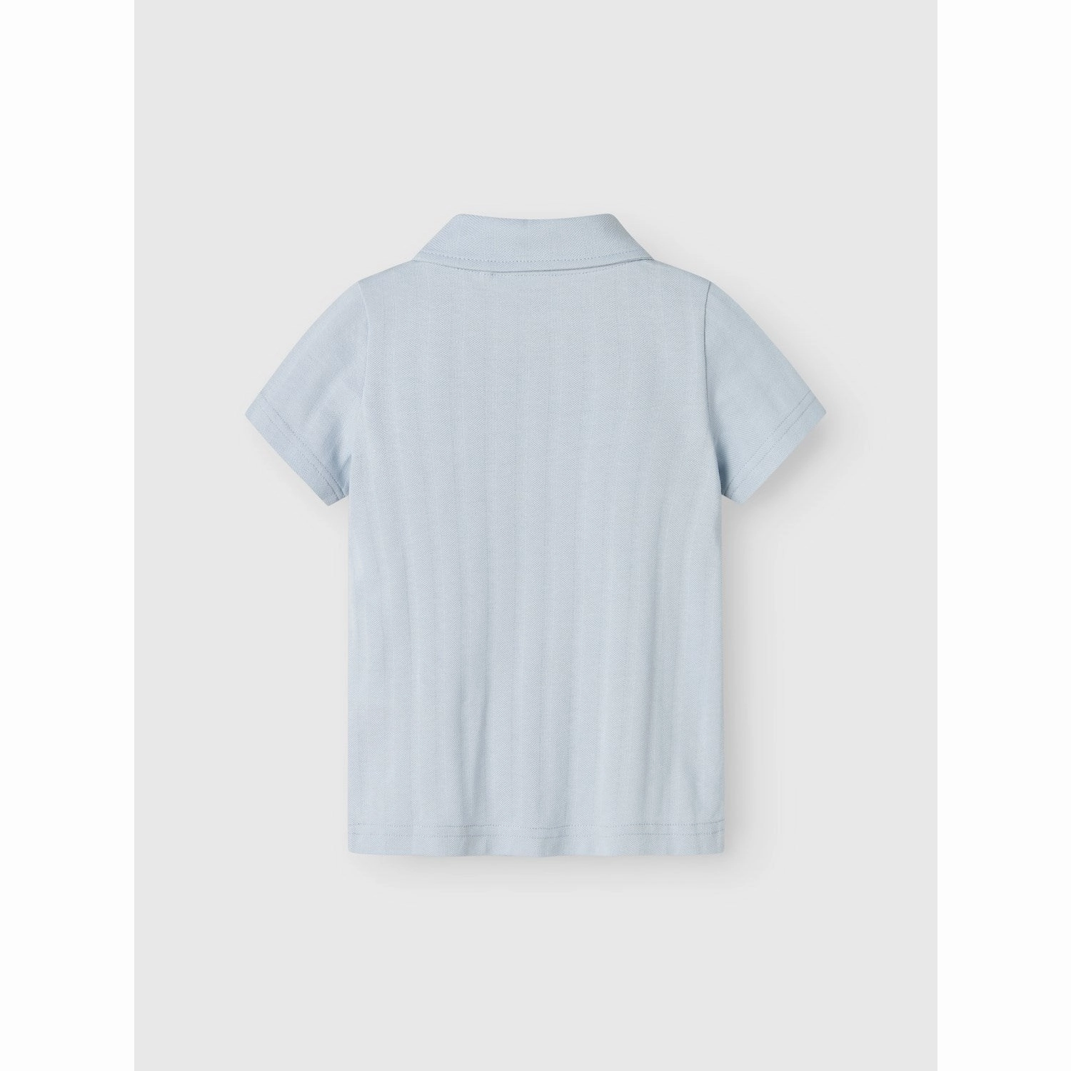 MoistureWicking Fabric Flatlock stitching Name It Celestial Blue Fene Polo