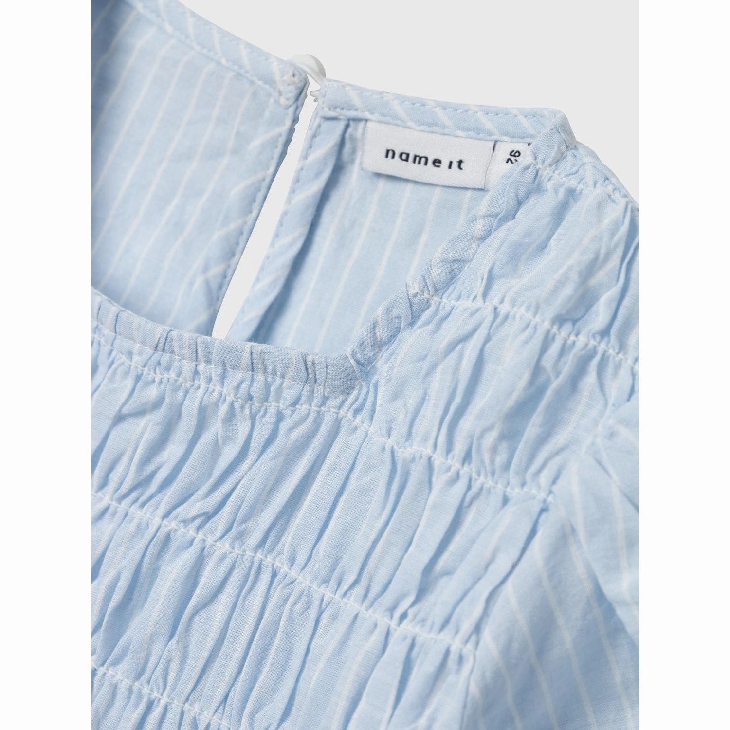 Adjustable Hem Sustainable fashion Name It Chambray Blue Fesinne Blouse