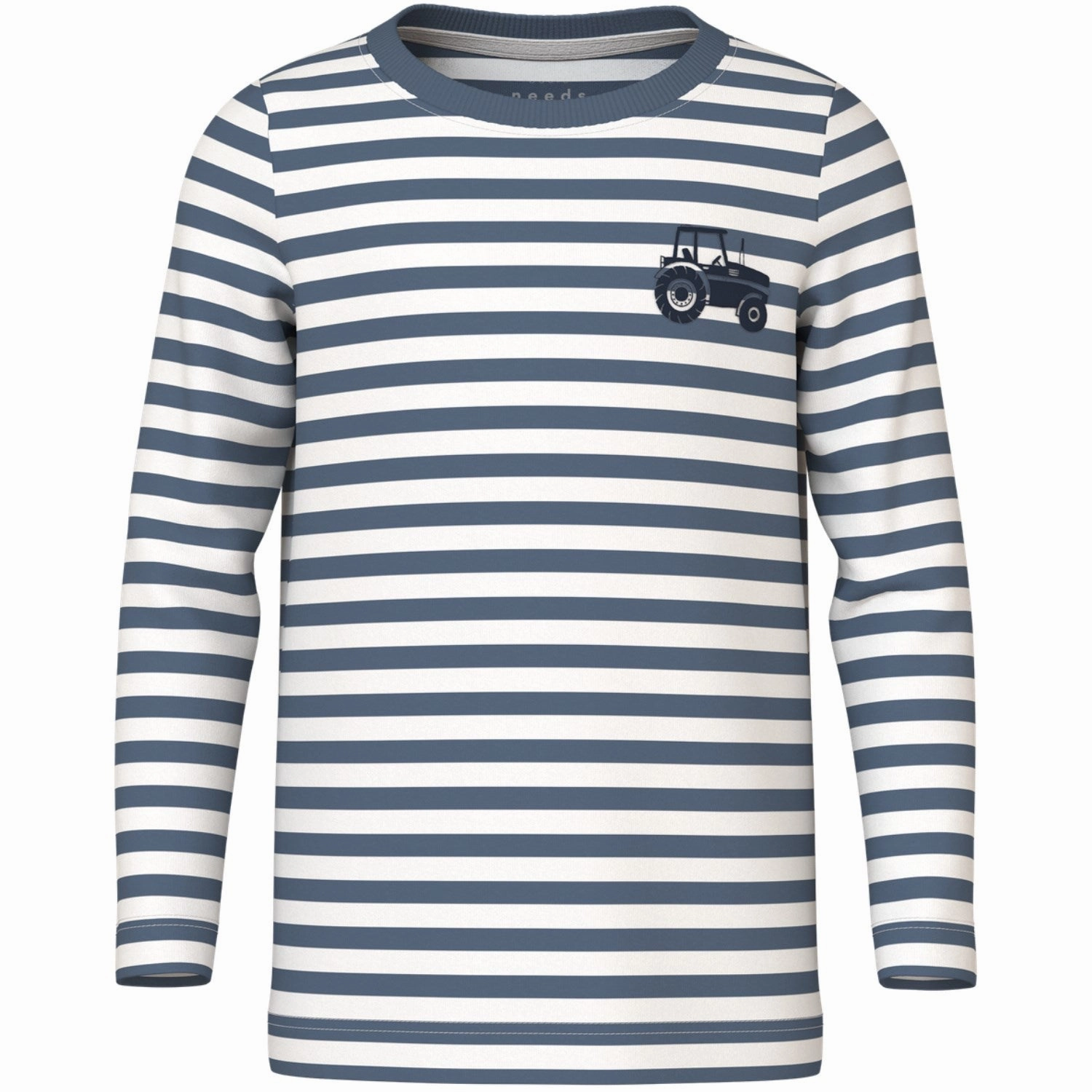 Name It China Blue Tractor Villy Slim Blouse Smart Casual